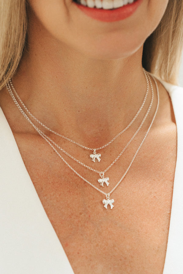 Belle Bow Necklace