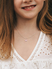 Children's Butterfly Necklace