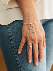 Halle Heart Tube Bracelet