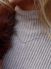 Annie 3 Love Heart Necklace