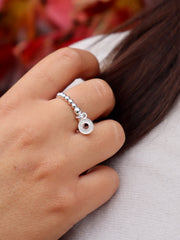 Sparkle Halo Ring