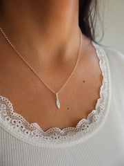Faith Feather Necklace