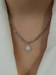 Aquarius Paper Chain Necklace