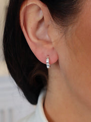 Star Light Half Hoop Earrings