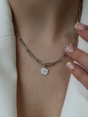 Leo Paper Chain Necklace