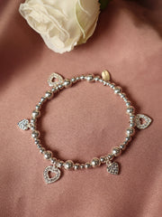 Sparkle Endless Love Popcorn Bracelet