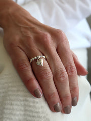 Jessica Heart Ring