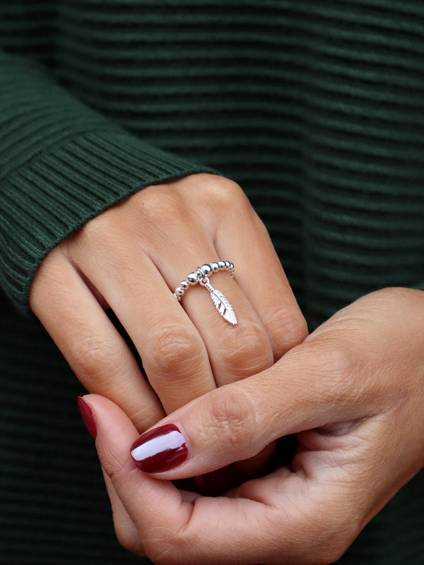 Faith Feather Ring