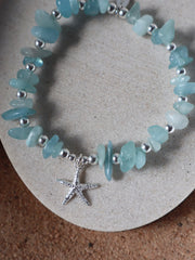 PRE ORDER- Starfish Aqua Marine Bracelet