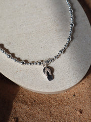 Flip Flop Mini Popcorn Anklet