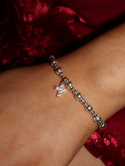 Sparkle Cross Popcorn Bracelet