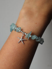 PRE ORDER- Starfish Aqua Marine Bracelet