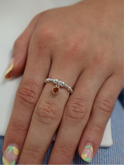 Topaz November Birthstone Ring