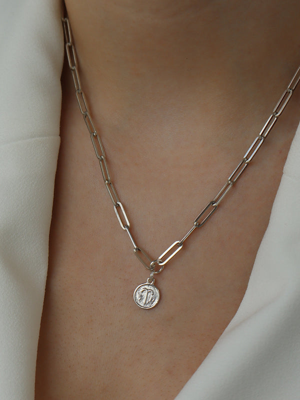 Aries Paper Chain Necklace