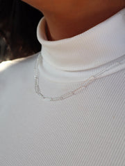 Mini Paper Chain Necklace