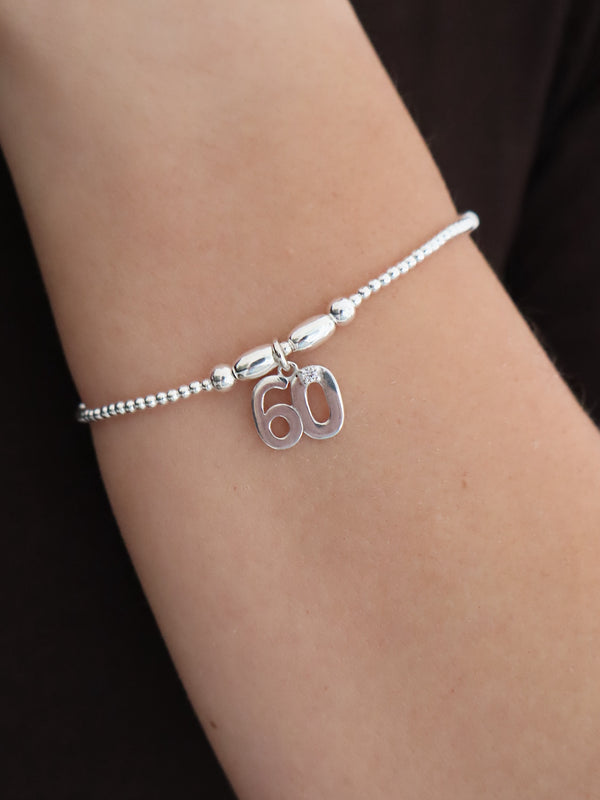 60th Birthday Bracelet