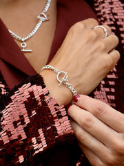 Luxury Cuban T Bar Bracelet