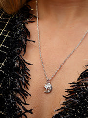 Moon Star Necklace