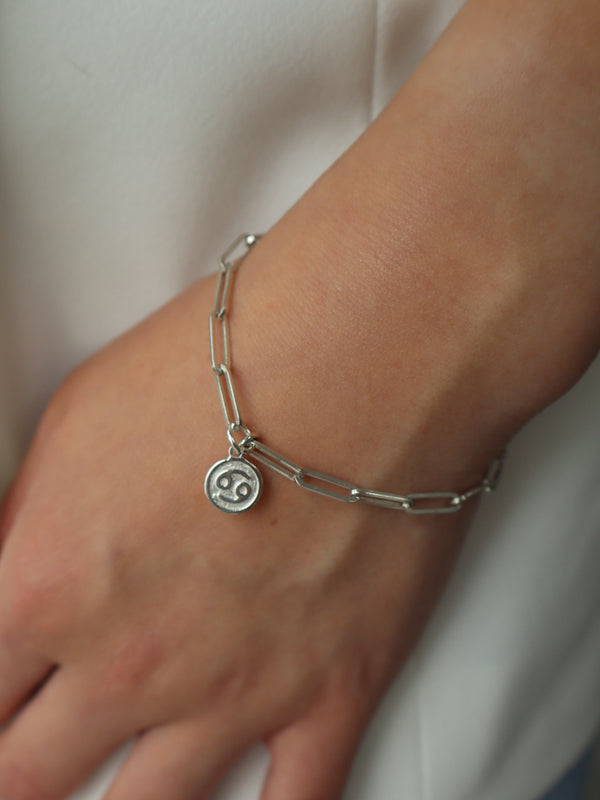 Cancer Paper Chain Bracelet