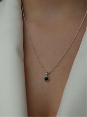 Emerald May Birthstone Necklace