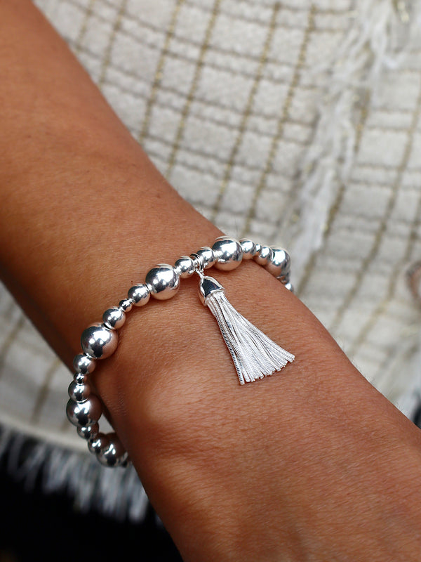 Maxi Popcorn Tassel Bracelet