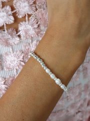 Pippa Half Pearl Bracelet