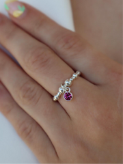 Tourmaline October Birthstone Ring