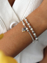 Engravable Pippa Pearl Stack