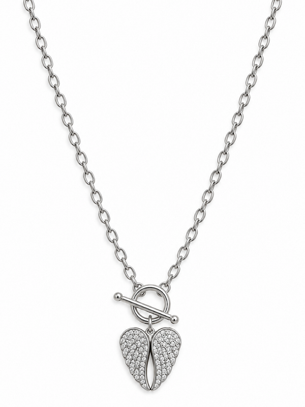 Davina Double Angel Wing Necklace