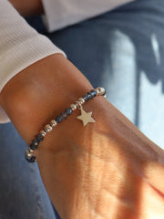 Gabriella Navy Star Bracelet