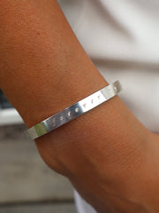 Luxury Engraved Cuff Bangle