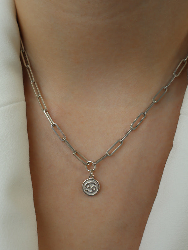 Cancer Paper Chain Necklace