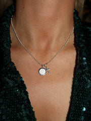 St Christopher Necklace with Cross