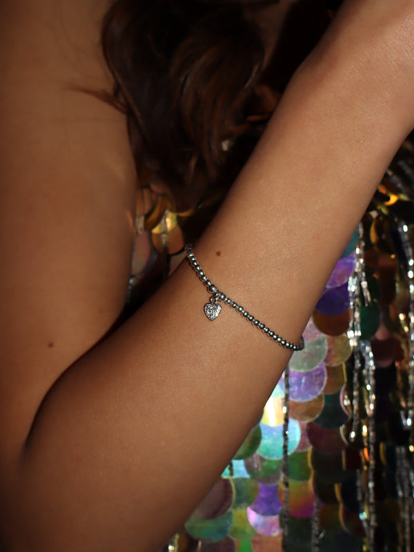 Sparkle Heart Bracelet