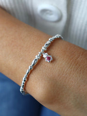Pink Bear Bracelet