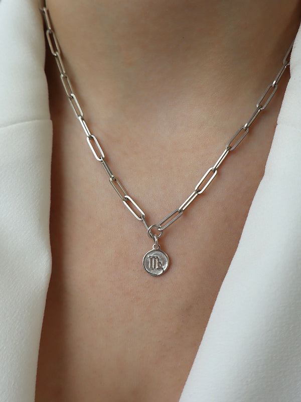 Virgo Paper Chain Necklace