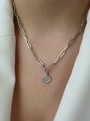Virgo Paper Chain Necklace