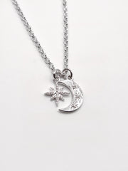 Moon Star Necklace