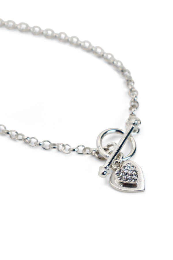 Sparkle Silver Heart Gift Set