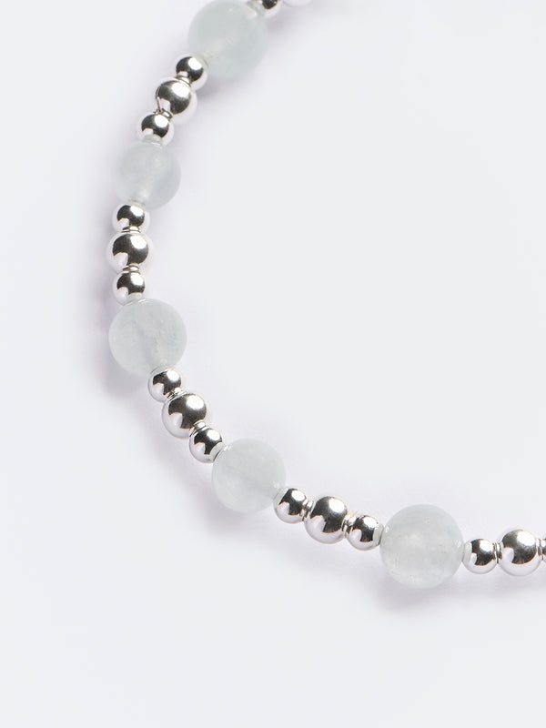 Florence Aqua Marine Popcorn Bracelet