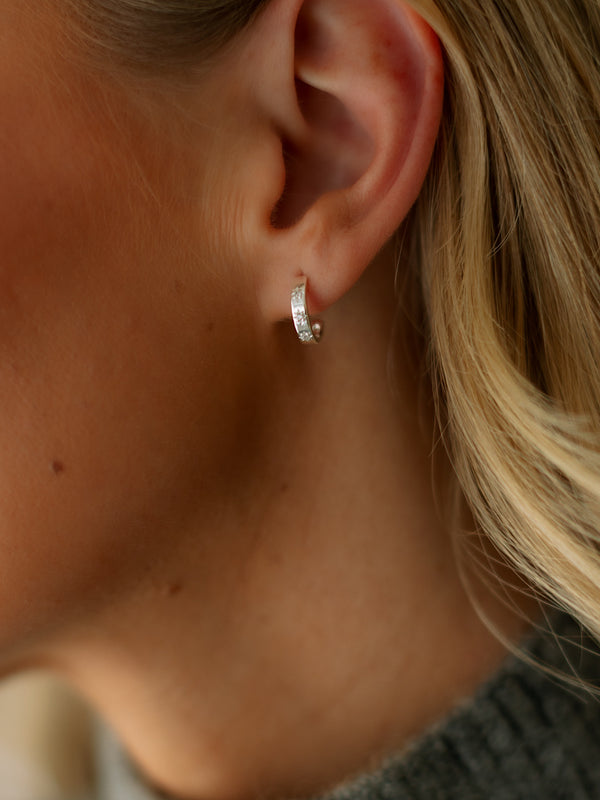 Star Light Half Hoop Earrings