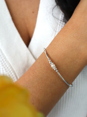 Pippa Pearl Tube Bracelet