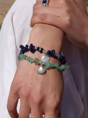 Shell Aventurine Bracelet