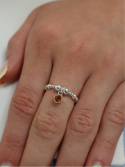 Topaz November Birthstone Ring