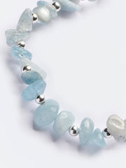 Cici Aqua Marine Chip Bracelet