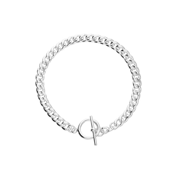 Luxury Cuban T Bar Bracelet