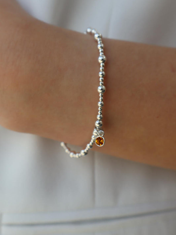 Topaz November Birthstone Bracelet