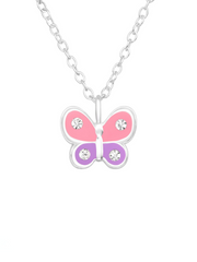 Children's Butterfly Necklace