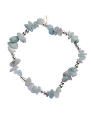 Aqua Marine Chip Anklet