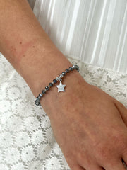 Cassie Navy Star Bracelet